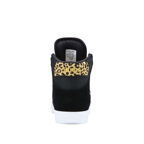 Womens Supra High Top Shoes VAIDER Animal/Black/white | AU-78617